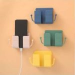 4pcs phone charging bracket wall mounted holder - Image 2