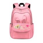 Premium Backpack For Girls (Peach Pink)
