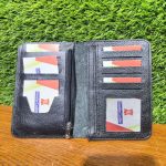 Leather Wallet for Men - Black - Image 2