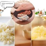 Arc Shaped Garlic Press Crusher With Comfortable Grip - Image 3