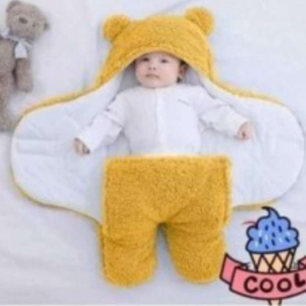 Baby Sleeping blanket yellow